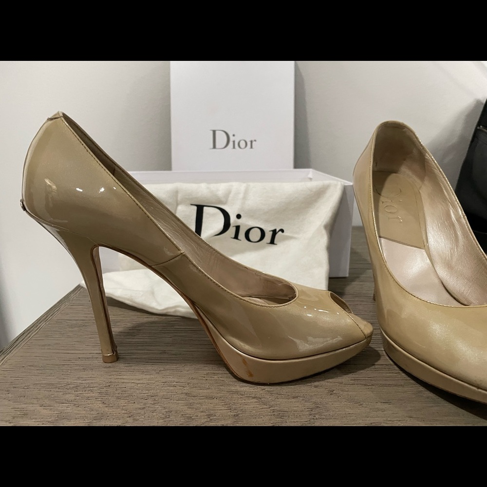 Dior nude pumps, size 40.5 (10.5) - Picture 7 of 10